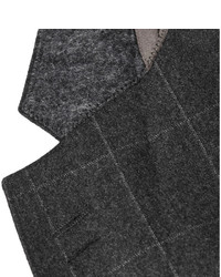 dunkelgrauer Anzug mit Karomuster von Hackett