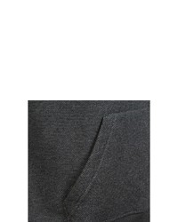 dunkelgrauer bedruckter Pullover mit einem Kapuze von New Balance
