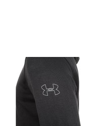 dunkelgrauer bedruckter Pullover mit einem Kapuze von Under Armour