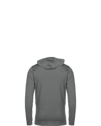 dunkelgrauer bedruckter Pullover mit einem Kapuze von Under Armour