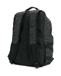 dunkelgrauer bedruckter Rucksack von Eastpak