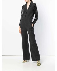 dunkelgrauer Jumpsuit von Jean Paul Gaultier Vintage