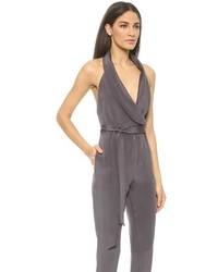 dunkelgrauer Jumpsuit