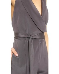 dunkelgrauer Jumpsuit