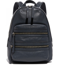 dunkelgrauer Leder Rucksack von Marc Jacobs