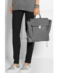 dunkelgrauer Leder Rucksack von 3.1 Phillip Lim