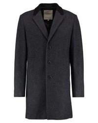 dunkelgrauer Mantel mit Karomuster von Jack & Jones