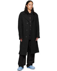 dunkelgrauer Mantel von Wooyoungmi