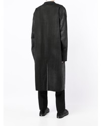 dunkelgrauer Mantel von Yohji Yamamoto