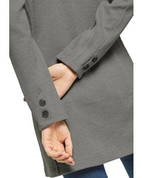 dunkelgrauer Mantel von Tom Tailor