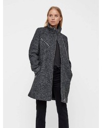 dunkelgrauer Mantel von Vero Moda