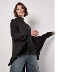 dunkelgrauer Oversize Pullover von Apricot