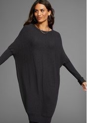 dunkelgrauer Oversize Pullover von Laura Scott