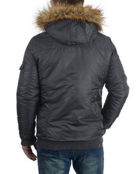 dunkelgrauer Parka von BLEND