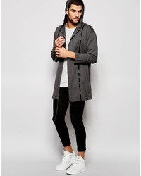 dunkelgrauer Parka von Asos