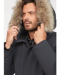 dunkelgrauer Parka von COMMANDER