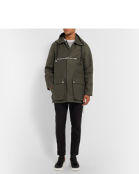 dunkelgrauer Parka von Balenciaga