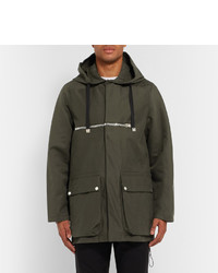 dunkelgrauer Parka von Balenciaga