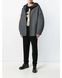 dunkelgrauer Parka von Chalayan