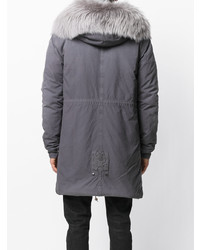 dunkelgrauer Parka von Mr & Mrs Italy