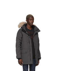 dunkelgrauer Parka von Canada Goose