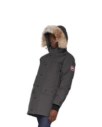 dunkelgrauer Parka von Canada Goose