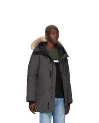 dunkelgrauer Parka von Canada Goose