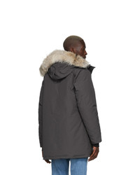 dunkelgrauer Parka von Canada Goose