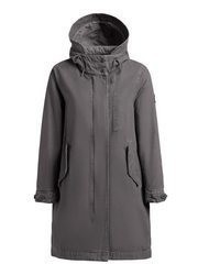 dunkelgrauer Parka von khujo