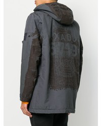 dunkelgrauer Parka von Stone Island Shadow Project