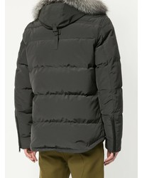 dunkelgrauer Parka von Moose Knuckles