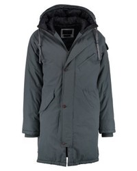 dunkelgrauer Parka von Quiksilver