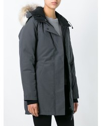 dunkelgrauer Parka von Canada Goose