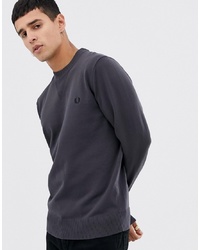 dunkelgrauer Polo Pullover von Fred Perry