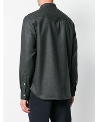 dunkelgrauer Polo Pullover von Officine Generale