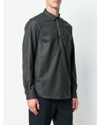 dunkelgrauer Polo Pullover von Officine Generale