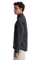 dunkelgrauer Polo Pullover von Marc O'Polo