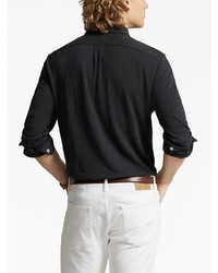 dunkelgrauer Polo Pullover von Polo Ralph Lauren
