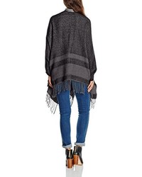 dunkelgrauer Poncho von Opus