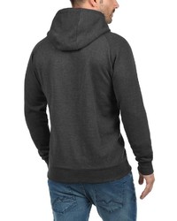 dunkelgrauer Pullover mit einem Kapuze von BLEND