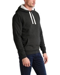 dunkelgrauer Pullover mit einem Kapuze von BLEND