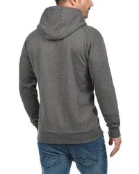 dunkelgrauer Pullover mit einem Kapuze von BLEND