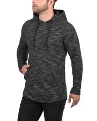 dunkelgrauer Pullover mit einem Kapuze von BLEND