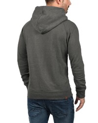 dunkelgrauer Pullover mit einem Kapuze von BLEND