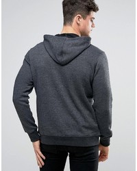 dunkelgrauer Pullover mit einem Kapuze von RVCA