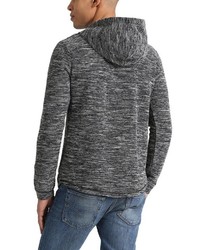 dunkelgrauer Pullover mit einem Kapuze von INDICODE