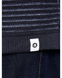 dunkelgrauer Pullover mit einem Kapuze von Jack & Jones