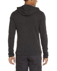 dunkelgrauer Pullover mit einem Kapuze von Millet