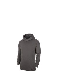 dunkelgrauer Pullover mit einem Kapuze von Nike