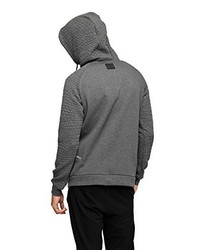 dunkelgrauer Pullover mit einem Kapuze von OnePiece